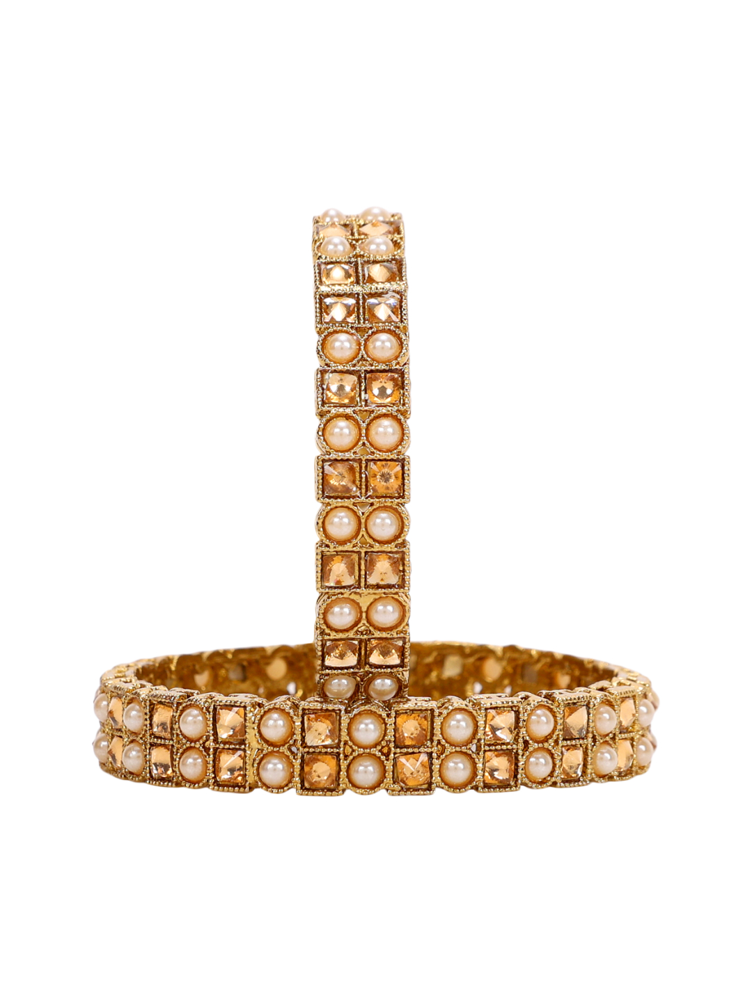 YouBella Jewellery Stylish Gold Plated Bangles for Girls and Women